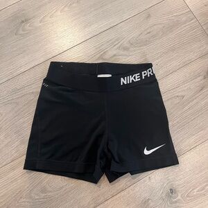 Nike Pro Women's Athletic Black Shorts
